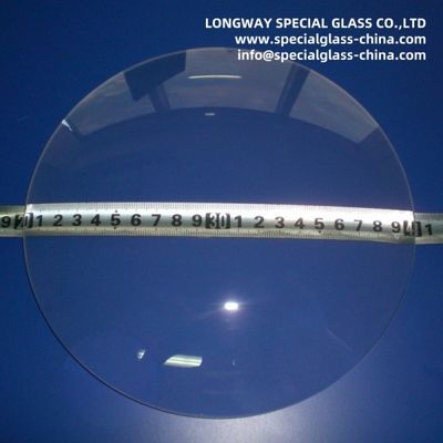 Customed BK7 Optical spherical convex magnifying glass lens with AR coating