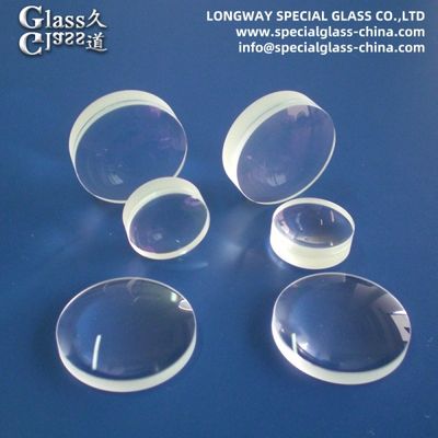 Customized Support Ball Surface Optical Magnifier Glass Plano Lens
