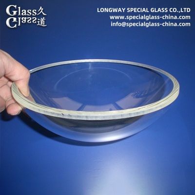 Customed BK7 Optical Glass Spherical Dome Lenses With AR Coating