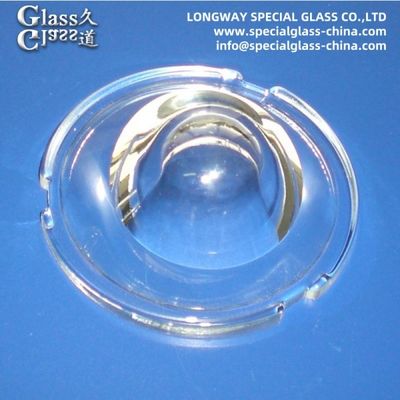 Polishing Borosilicate Glass Cover Lenses For Tunnel Lamp Lens