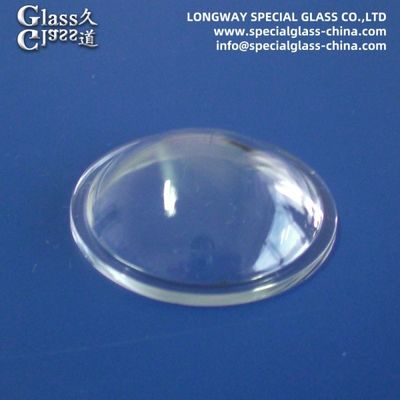 Optically Polished Borosilicate Glass Downlight Glass Cover Lenses