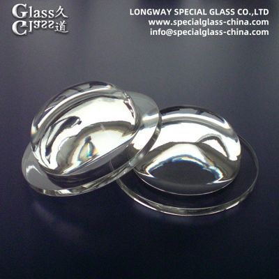 Optical Borosilicate Glass Lamp Cover Lenses For Underwater Light Lenses