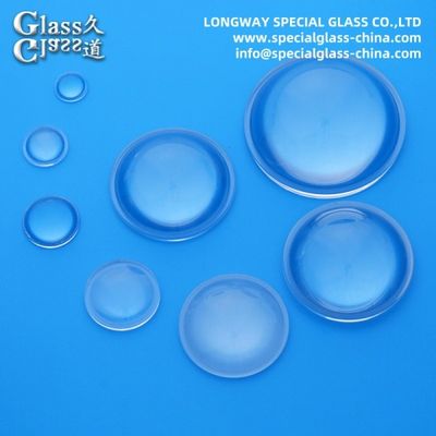 Optical Borosilicate Glass Led cover Lenses For Flashlight Lens