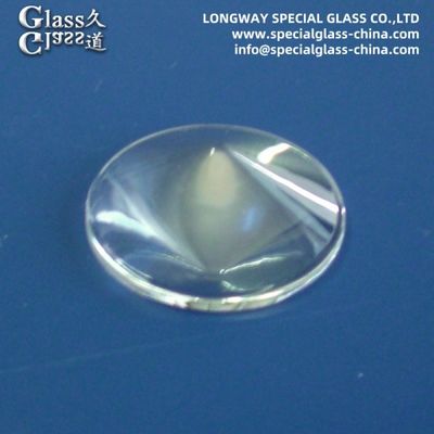 Optically polishing Glass Led Lens From Borosilicate Glass For Spotlight Lens