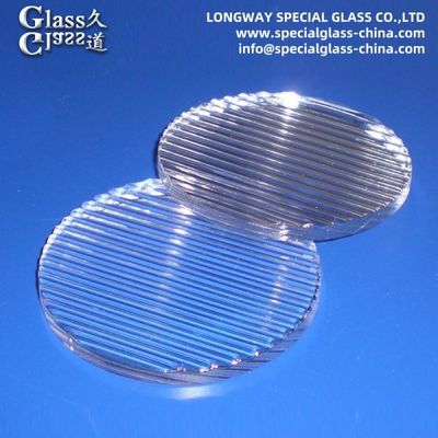 Borosilicate Float Glass Spread Lenses For Led Light Lamp Lens