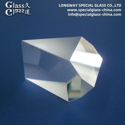 Bk-7 Optical Glass Prism lenses For Laser And Beam Splitter