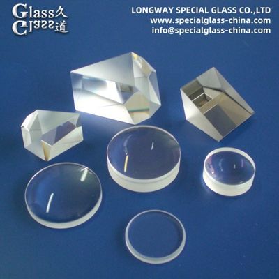 Bk-7 Quartz Fused Silica Optical Glass Lens For Optical Instruments