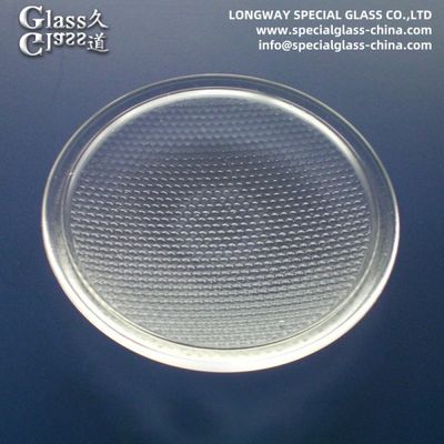 Resisting High Temperature Borosilicate Glass cover Lenses For Light Lamp Cover Lens