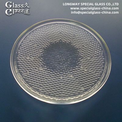 Resisting High Temperature Borosilicate Glass cover Lenses For Light Lamp Cover Lens