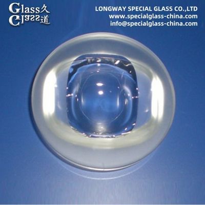 Street Light Cob Led Glass Lenses From Borosilicate Glass 3.3