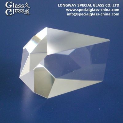 Customed Coating Bk7 Optical Glass Prism Lenses For Telescopes