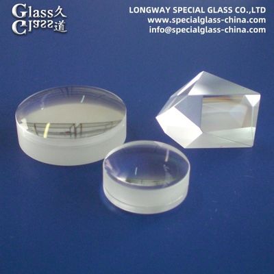 Customized Fused Silica Optical Prism Lenses For Laser Cutting Machine