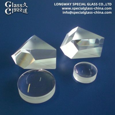 Bk7 Fused Silica Optical Prism Lens For Camera And Imaging System