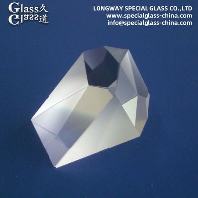 Bk7 Optical Glass Prism Lens For Fiber Optic Communication System