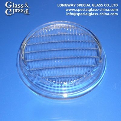 Molding Borosilicate Glass Lamp Shade For Underwater Lamp Lens