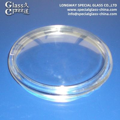 Casting Molded Soda Lime Glass Cover For Headlight Lamp Lens