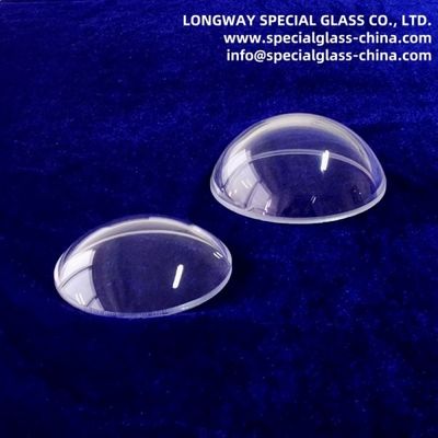 Optical Glass Dome Lens For Observation And  Suveillance System