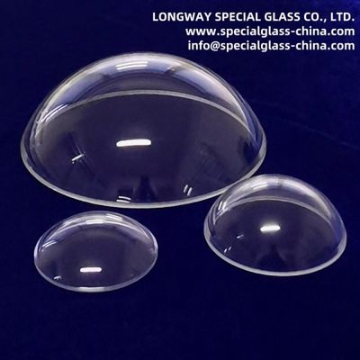 Bk7 Jgs1 Jgs2 Quartz Optical Glass Dome Lens With Ar Coating