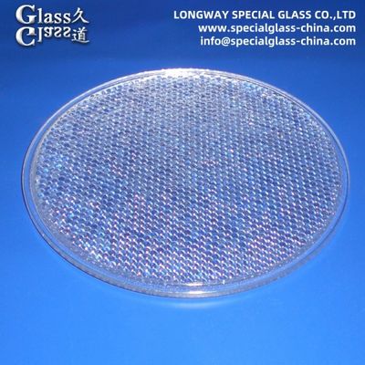 Pressed Borosilicate Glass Cover Lenses For Spotlight And Diffuse Light
