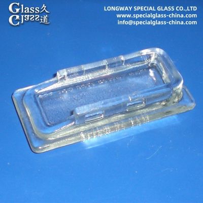 Transparent Borosilicate Glass Cover Lenses For Oven Light Cover