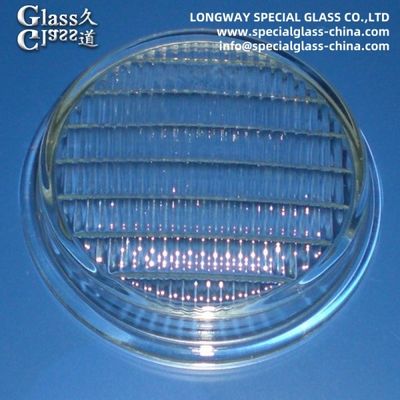 Molded Borosilicate Glass Lamp Cover Lens For Swimming Pool Light lens