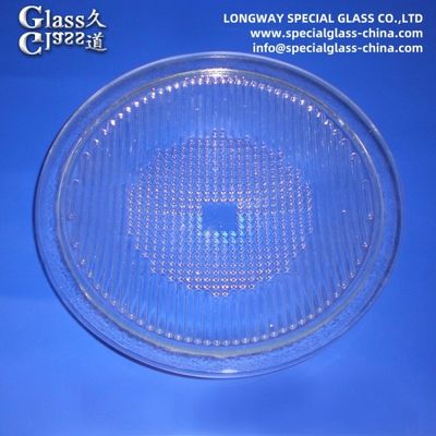 Pressed Boroslicate Glass lamp shade Cover For Led Street Light