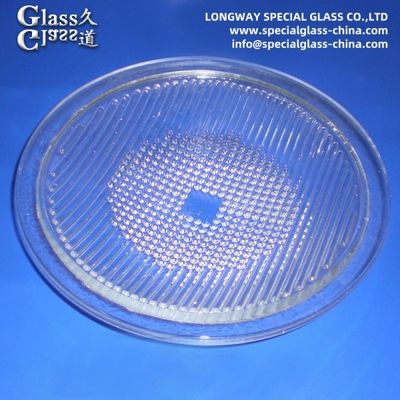 Pressed Boroslicate Glass lamp shade Cover For Led Street Light
