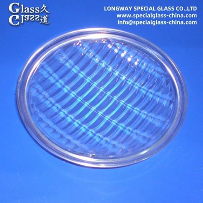 Casting Borosilicate Glass Cover Lenses For Outdoor Light lamp