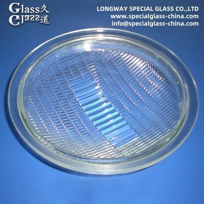 Pressed Outdoor Light Glass Lamp Cover From Borosilicate Glass