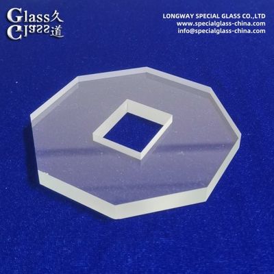 Tempered Borosilicat Float Glass Sight Glass for Security Applications