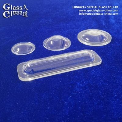 Heat-Shock Resistant Pyrex Glass Lens For Spotlight And Diffusing Lighting