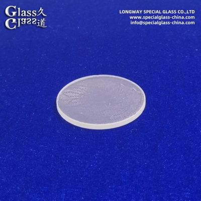 Durable Borosilicate Glass Spread Lens For Industrial Lighting Fixtures