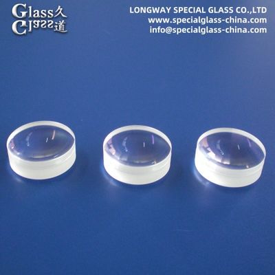 Transparent Optical Achromatic Convex Lens For LCompact Optical Devices