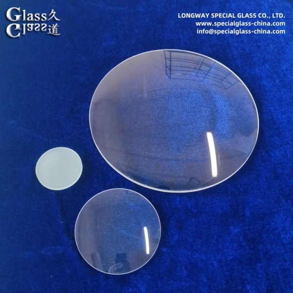 Polishing Borosilicate Glass Light Cover Lens For Stage Lighting Effects