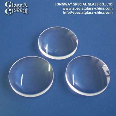 OEM BK-7 H-K9L Optical Glass Double Convex Lens With AR Coating