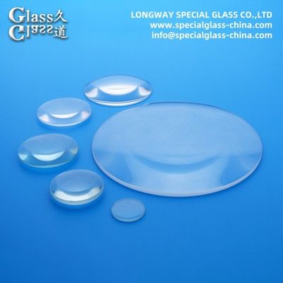 Cutomised Borosilicate Glass Plano Convex Lenses  For Pojection Light Lenses