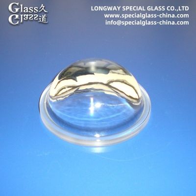 Polished Borosilicate Glass Cob Led Lenses For Mining Lamp Lens