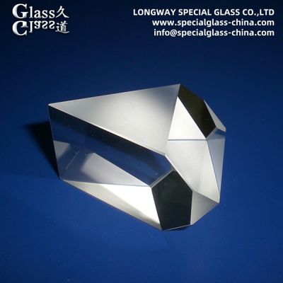 Customed Coating Bk7 Optical Glass Prism Lenses For Telescopes