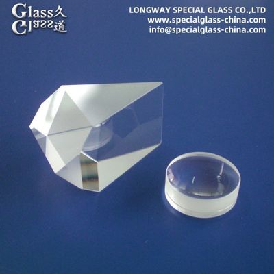 Customized Fused Silica Optical Prism Lenses For Laser Cutting Machine