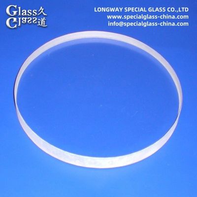 Bk7 Fused Silica Quartz Glass Optical UV Cutting Filter Lens