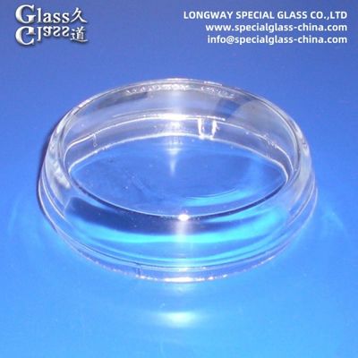 Resisting High Temperature Shock lamp Cover Lens From Borosilicate Glass