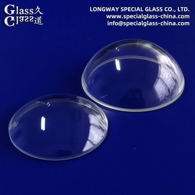 Customized Optical Grade Glass Dome Lenses For Monitor System